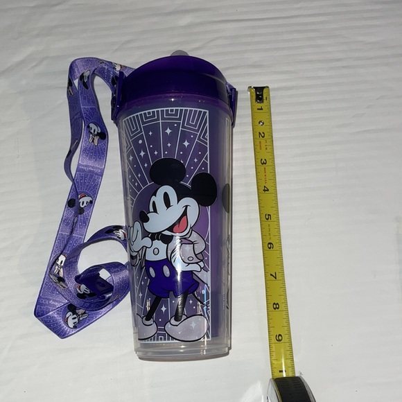 DISNEY PARKS EXCLUSIVE— DISNEY 100 YEARS Tumbler w strap COLLECTOR’s ITEM - Picture 3 of 5